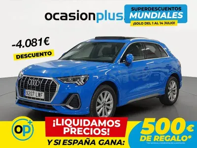 Usado Audi Q3 S-Line 200 CV (147 kW) 2022 Azul SUV