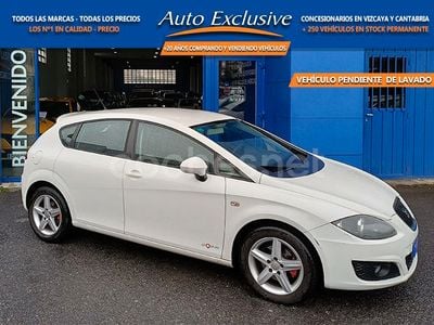 Usado Seat Leon Copa 105 CV (77 kW) 2013 Blanco Berlina