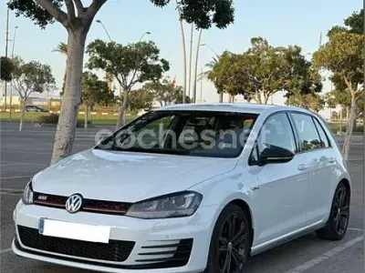 Usado VW Golf VII GTI 220 CV (161 kW) 2013 Blanco Berlina