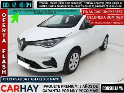 Begagnad Renault Zoe Equilibre 80 kW (109 HK) 2023 Vit Halvkombi