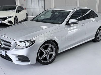 Usado Mercedes E220 194 CV (142 kW) 2019 Gris / plata Berlina