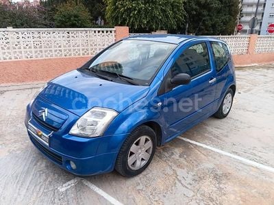 Usado Citroën C2 61 CV (44 kW) 2004 Azul Utilitario