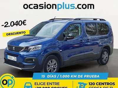 Usado Peugeot Rifter Allure 131 CV (96 kW) 2022 Azul Monovolumen