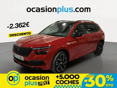 Usado Skoda Kamiq Monte Carlo 150 CV (110 kW) 2023 Rojo SUV