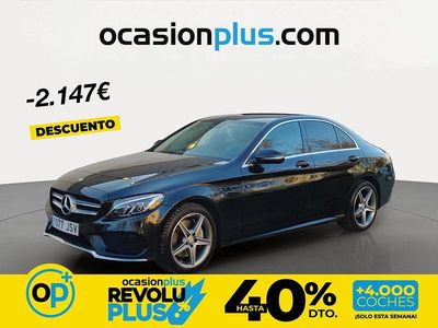 Usado Mercedes C250 211 CV (155 kW) 2016 Negro Berlina
