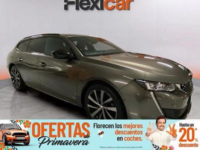 Usado Peugeot 508 SW GT-line 130 CV (95 kW) 2020 Verde Familiar