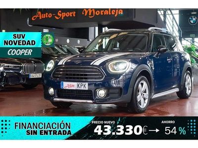 Usado Mini Cooper D Countryman 150 CV (110 kW) 2018 Azul SUV