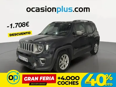 Usado Jeep Renegade Limited 150 CV (110 kW) 2020 Negro SUV