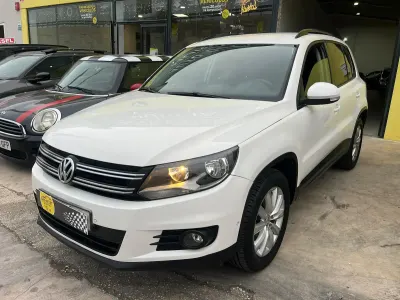 Käytetty VW Tiguan 110 HP (80 kW) 2013 Valkoinen Katumaasturi