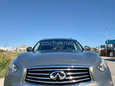 Usado Infiniti QX70 S Design 238 CV (175 kW) 2015 Gris / plata SUV