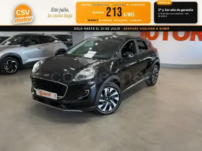 Usado Ford Puma Titanium 125 CV (91 kW) 2024 Negro SUV