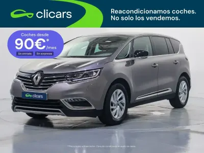 Usado Renault Espace Zen 160 CV (117 kW) 2016 Gris Monovolumen