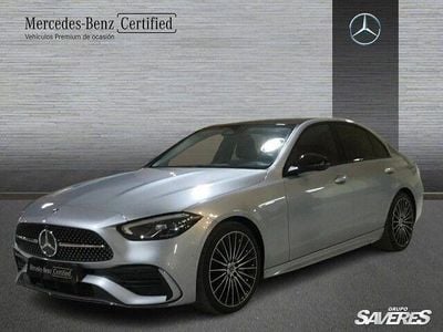 Plata hightech Usado 2025 Mercedes C220 AMG line | 50.900 € (Precio justo)