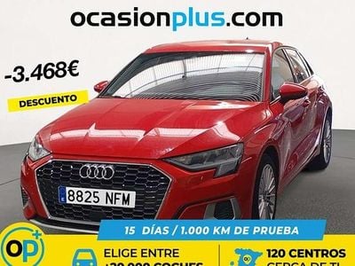 Rojo Usado 2023 Audi A3 Sportback Advanced Utilitario | 20.682 € (Super precio)