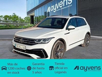 Blanco Usado 2021 VW Tiguan R-line SUV | 30.000 € (Un poco caro)