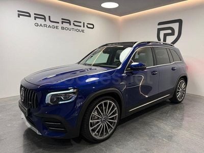 Käytetty Mercedes GLB35 AMG 306 HP (225 kW) 2021 Sininen Katumaasturi