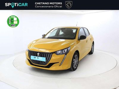 Amarillo Usado 2022 Peugeot 208 Active Utilitario | 15.490 € (Caro)