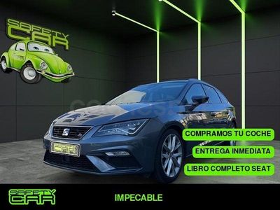 Usado Seat Leon FR 150 CV (110 kW) 2017 Gris / plata Familiar