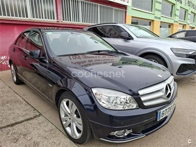 Azul Usado 2009 Mercedes C220 Avantgarde Berlina | 9800 € (Precio justo)