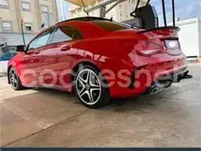 Usado Mercedes CLA200 AMG line 136 CV (100 kW) 2015 Rojo Berlina