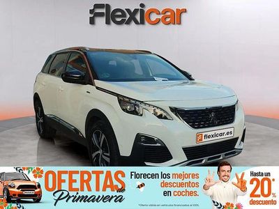 Usado Peugeot 5008 GT-line 130 CV (95 kW) 2019 Blanco SUV