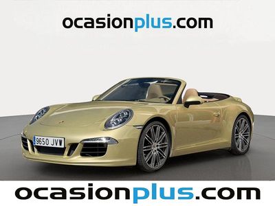 Usado Porsche 911 Carrera Cabriolet 350 CV (257 kW) 2016 Oro Descapotable