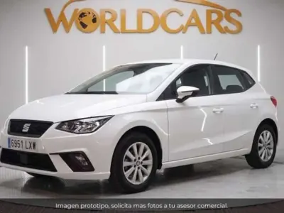 Usado Seat Ibiza Style 116 CV (85 kW) 2022 Blanco Utilitario