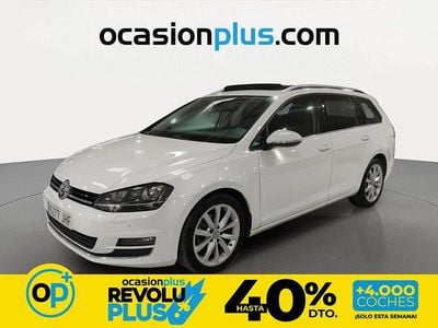 Usado VW Golf VII Sportline 110 CV (80 kW) 2015 Blanco Familiar