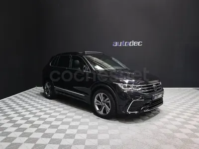 Usado VW Tiguan R-line 150 CV (110 kW) 2022 Negro SUV