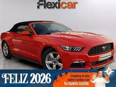 Rojo Usado 2016 Ford Mustang Descapotable | 29.990 € (Precio justo)