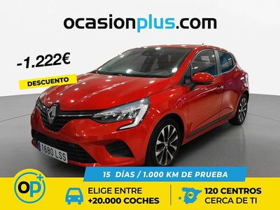 Usado Renault Clio V Intens 90 CV (66 kW) 2021 Rojo