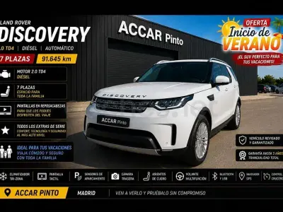 Usado Land Rover Discovery 5 HSE 240 CV (176 kW) 2018 Blanco SUV