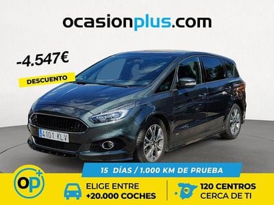 Usado Ford S-MAX ST-Line 180 CV (132 kW) 2018 Gris Monovolumen