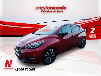 Usado Nissan Micra Tekna 117 CV (86 kW) 2021 Rojo Utilitario
