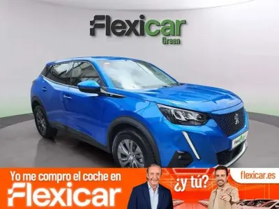 Usado Peugeot e-2008 Active 100 kW (136 CV) 2021 Azul SUV