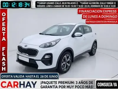 Usado Kia Sportage 136 CV (100 kW) 2021 Blanco SUV