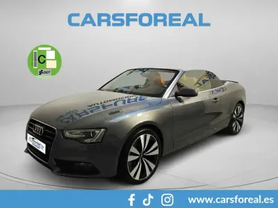 Usado Audi A5 Cabriolet Advanced Plus 170 CV (125 kW) 2014 Gris Descapotable