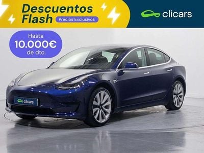 Usado Tesla Model 3 Standard Range 239 kW (325 CV) 2020 Azul Berlina