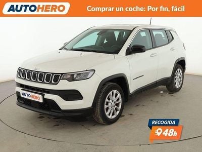 Usado Jeep Compass Night Eagle 130 CV (95 kW) 2023 Blanco SUV
