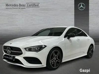 Usado Mercedes CLA200 163 CV (119 kW) 2019 Blanco polar Coupe