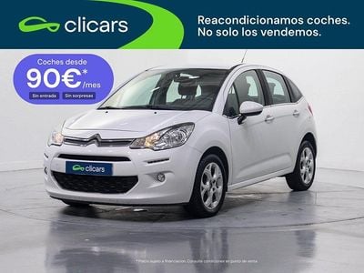 Usado Citroën C3 Live 68 CV (50 kW) 2016 Blanco Berlina