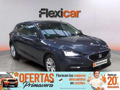 Usado Seat Leon Style 116 CV (85 kW) 2021 Gris Utilitario