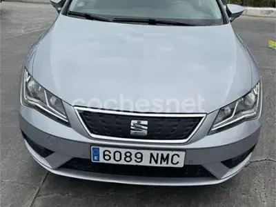 Usado Seat Leon ST Style 115 CV (84 kW) 2017 Gris / plata Familiar