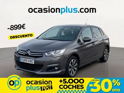 Usado Citroën C4 PureTech 110 CV (80 kW) 2018 Gris