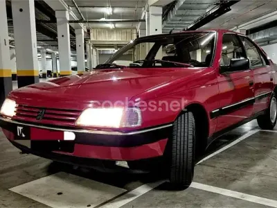 Usado Peugeot 405 110 CV (80 kW) 1991 Granate Berlina