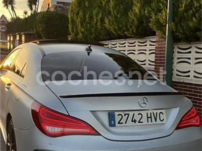 Usado Mercedes CLA220 AMG line 177 CV (130 kW) 2014 Gris / plata Berlina