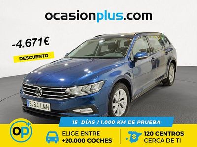 Azul Usado 2021 VW Passat Business Familiar | 20.150 € (Precio justo)