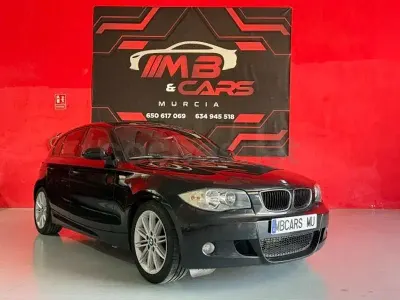 Usado BMW 118 143 CV (105 kW) 2009 Negro Utilitario