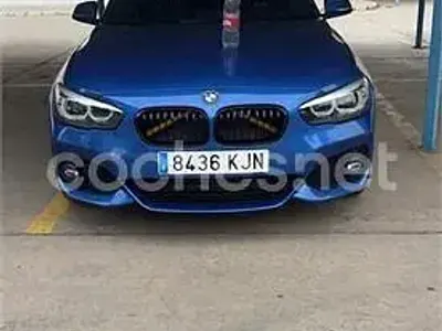 Usado BMW 118 150 CV (110 kW) 2018 Azul Utilitario