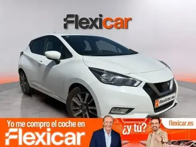 Usado Nissan Micra Acenta 90 CV (66 kW) 2018 Blanco Utilitario